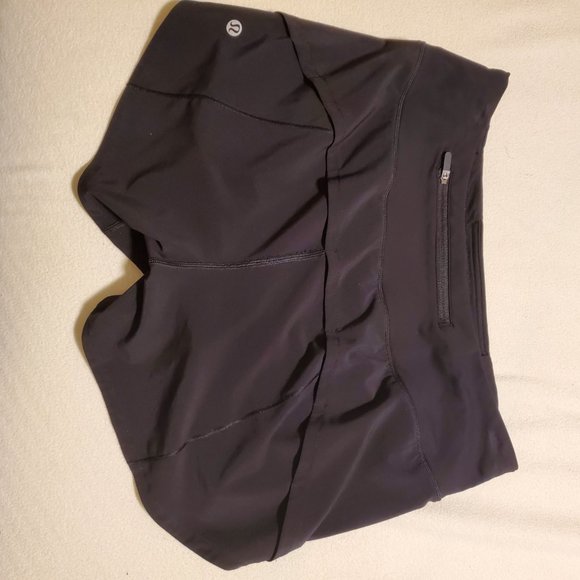 Lululemon 4" black shorts - Picture 2 of 2